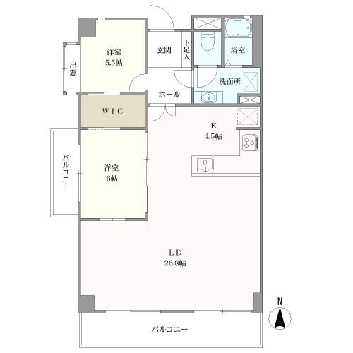 浄心ステーションビル南館の間取図