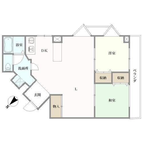 パレス守山の間取図