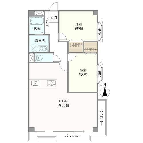 荘苑星ヶ丘の間取図