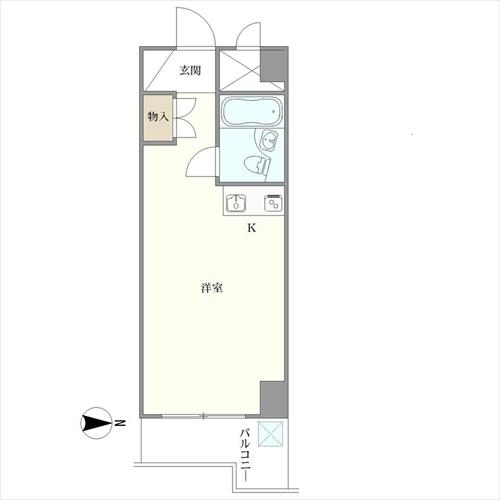 ＧＳハイム船場の間取図