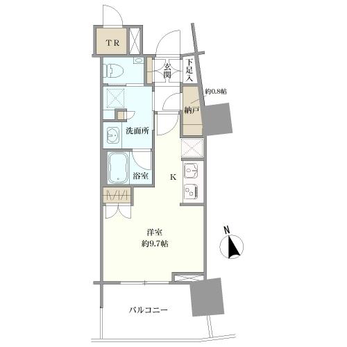 Ｂｒｉｌｌｉａ　Ｔｏｗｅｒ池袋の間取図