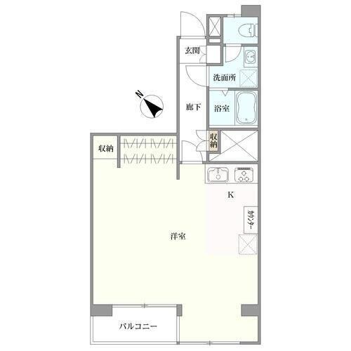 代官山エーデルハイムの間取図