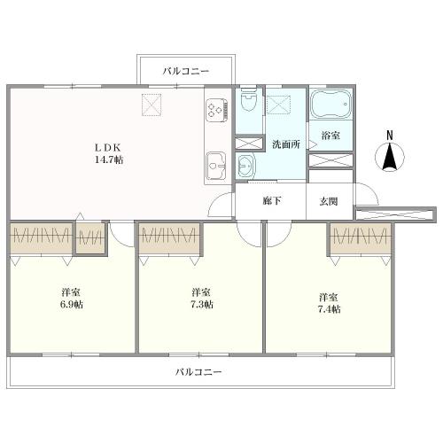 港南台ひばり団地