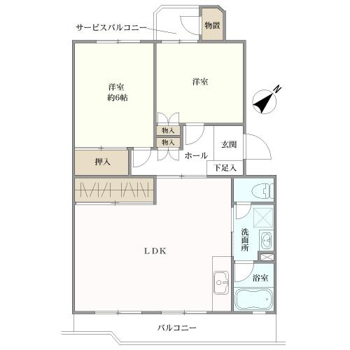 パイロットハウス磯子台の間取図