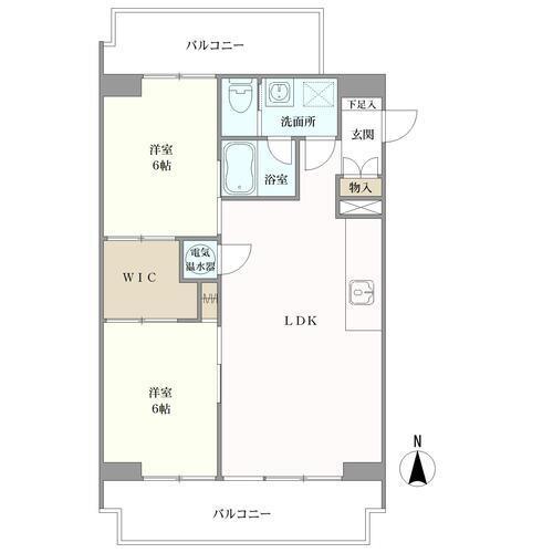荘苑南伏見の間取図