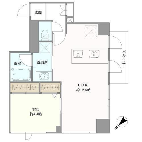池袋シティハウスの間取図