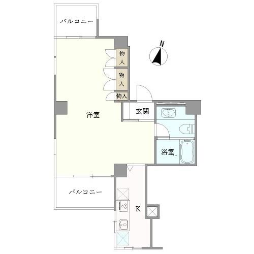 パレ乃木坂の間取図