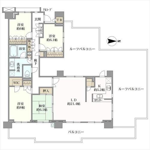 グランドメゾン東戸塚の間取図