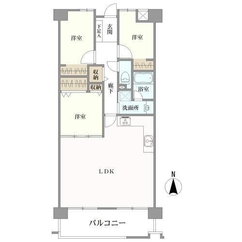 藤和シティコープ稲沢駅前ＩＩの間取図