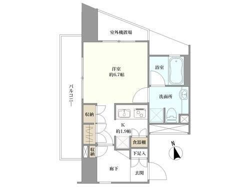 藤和シティホームズ西荻窪駅前の間取図