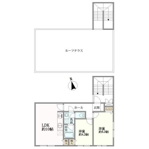 プリシードテラス荻窪四丁目の間取図