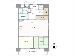 シティコーポ南森町の間取図