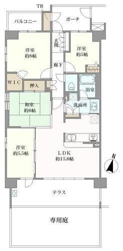 ユアコート大宮の間取図