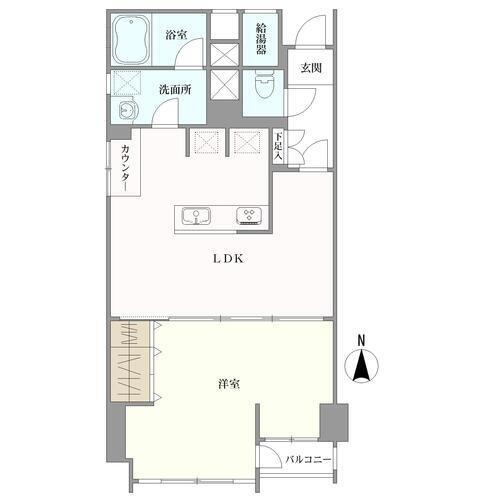 山王スカイマンションの間取図