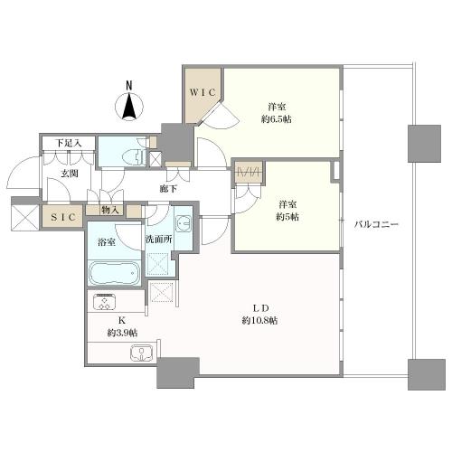東京パークタワーの間取図