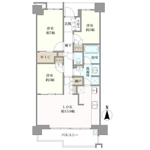 グランドメゾン桜山菊園町の間取図