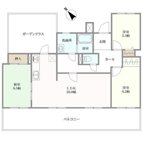 ライオンズマンション大高緑地の間取図