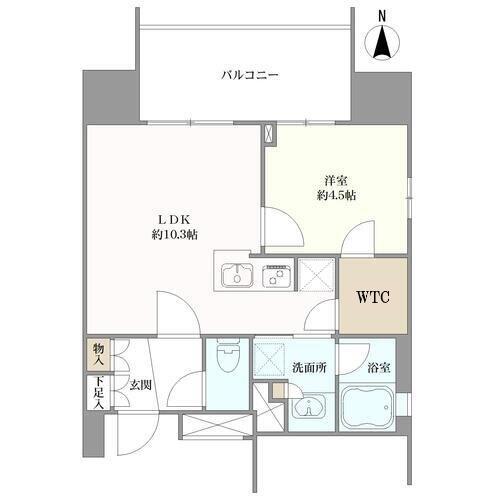 オープンレジデンシア御器所ステーションフロントの間取図
