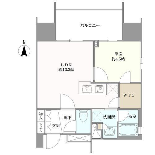 オープンレジデンシア御器所ステーションフロントの間取図