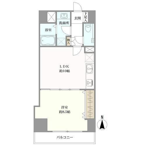 シティプラザ恵比寿の間取図