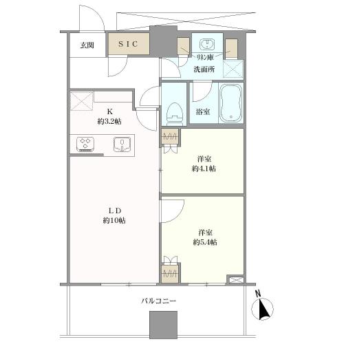 ＷＯＲＬＤ　ＴＯＷＥＲ　ＲＥＳＩＤＥＮＣＥの間取図