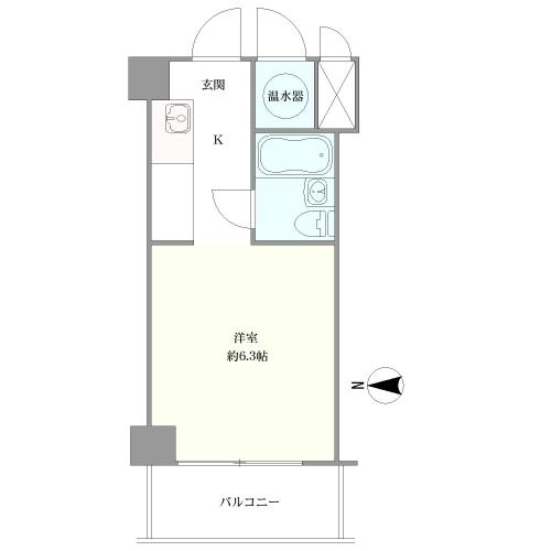 パラシオン渋谷の間取図