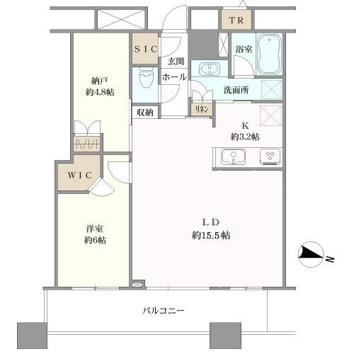ＣＨＩＢＡ　ＣＥＮＴＲＡＬ　ＴＯＷＥＲの間取図