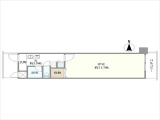 コスモ千駄木の間取図