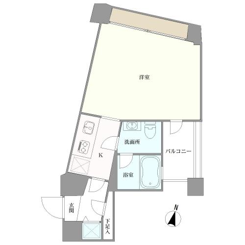 ビクセルお茶の水　の間取図
