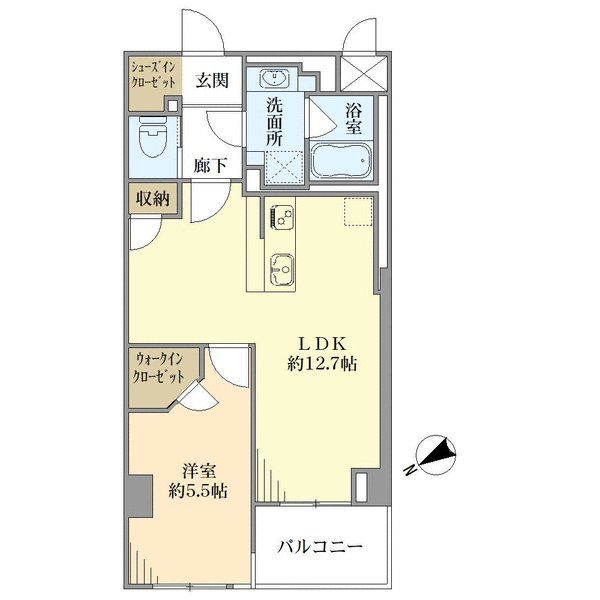 ステーションプラザ立会川の間取図
