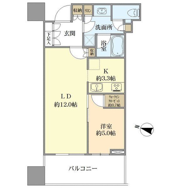 パークコート渋谷ザタワーの間取図