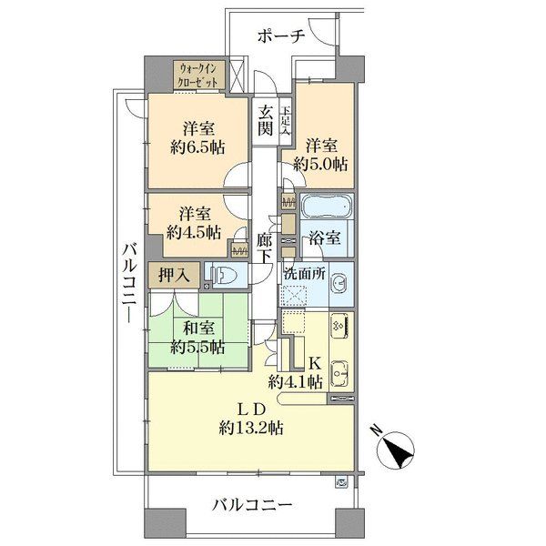 シーズンアリーナ新百合ヶ丘の間取図