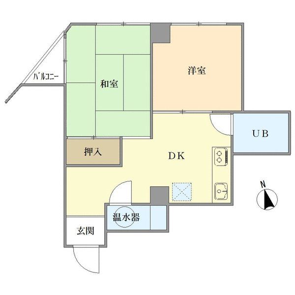 ジュウエル下落合の間取図