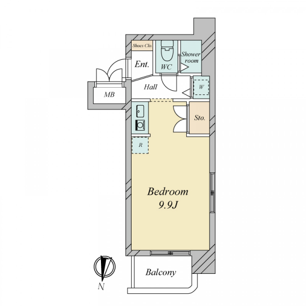 藤和中野坂上コープの間取図