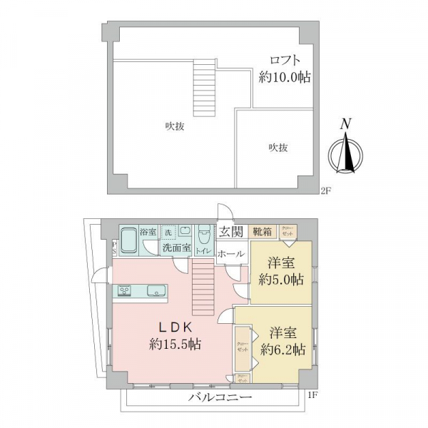 サンビルダー本山の間取図