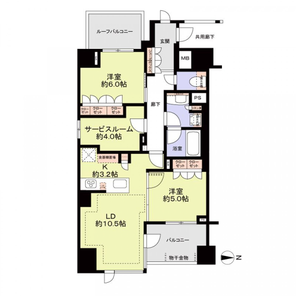 プレディア西葛西の間取図