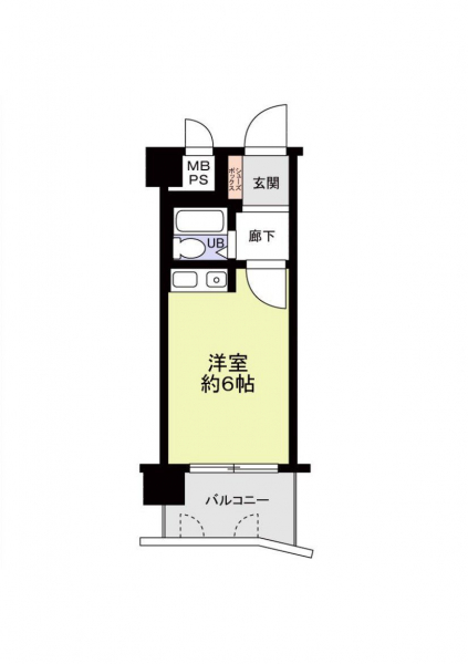 朝日プラザ鴨川の間取図