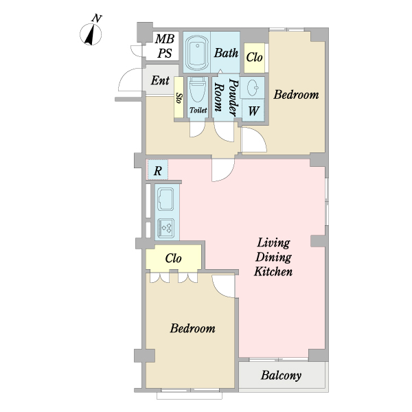 ニックハイム行徳第３の間取図
