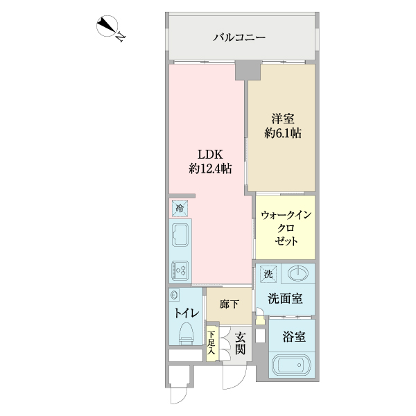 LUMISIA浦安舞浜の間取図