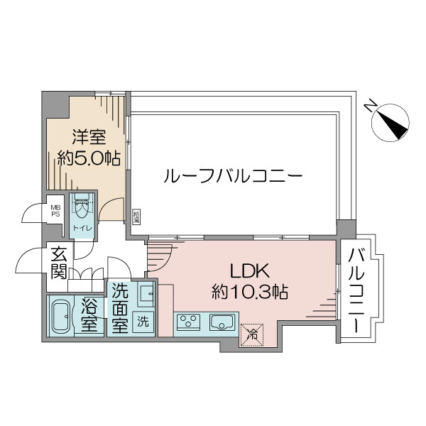 東武ハイライン戸越銀座の間取図