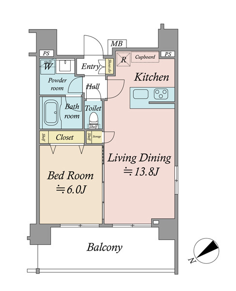 アイル東京向島参番館の間取図