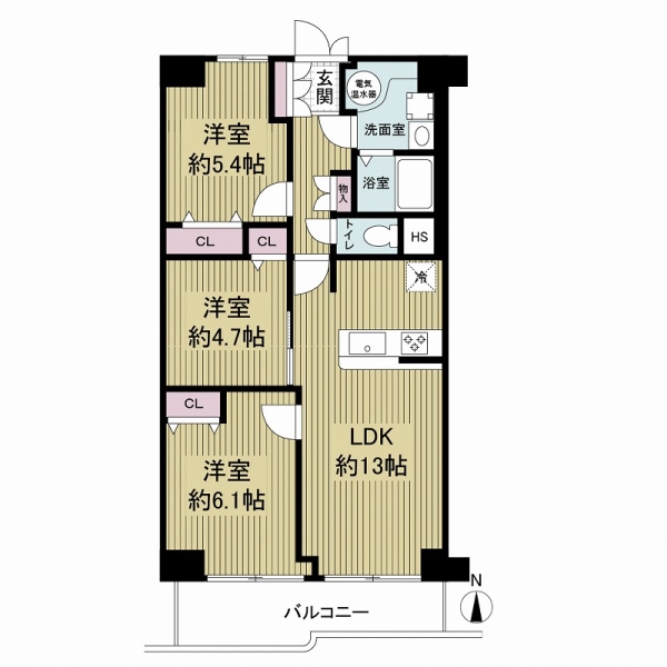 ドルミ灘の間取図