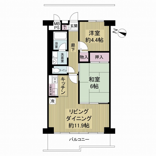 マンハイム白鳥の間取図