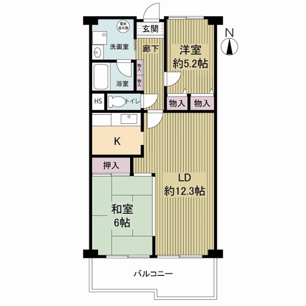 シャルム茨木の間取図