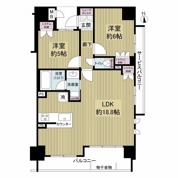アークレジデンス梅田北の間取図