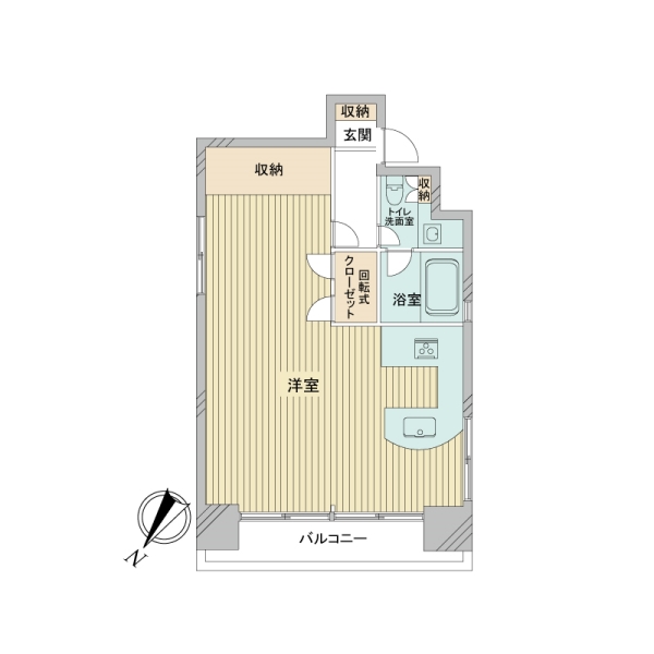 下谷第２サマリヤマンションの間取図