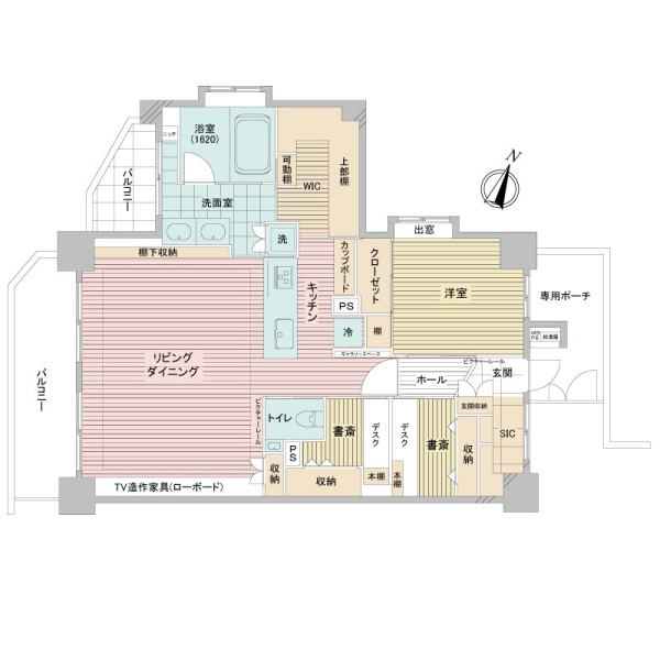 ライオンズステーションプラザ板橋本町の間取図