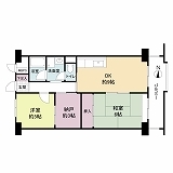 ファースト香里園ハイツの間取図