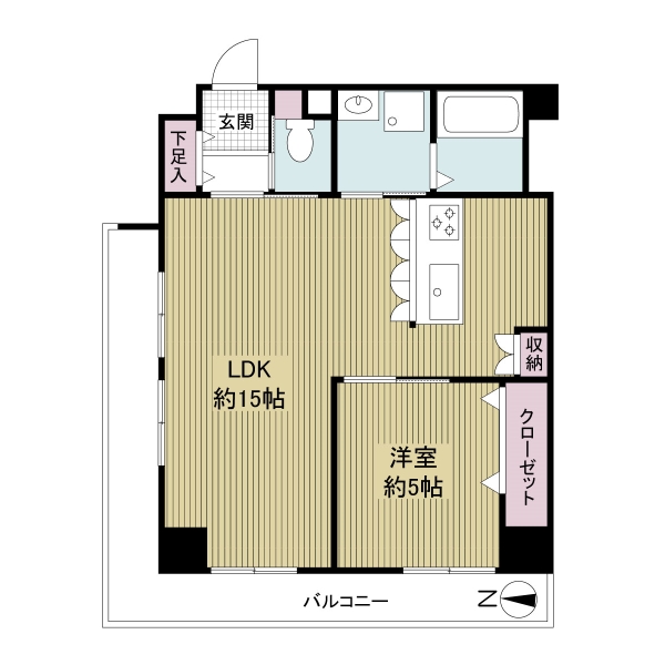 ジョイ御池の間取図