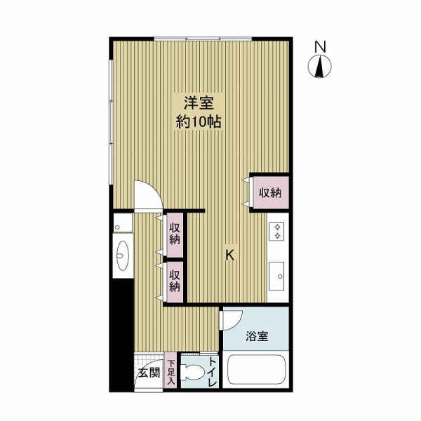 石切グランドハイツの間取図